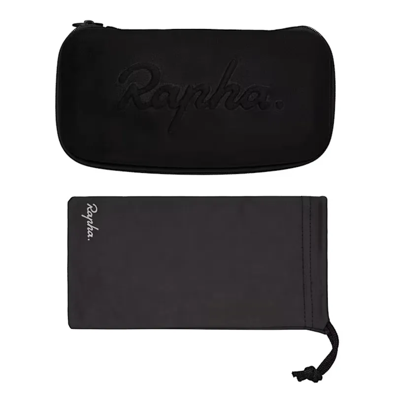 Rapha Letras Cycling Glasses in Black Mirror-3