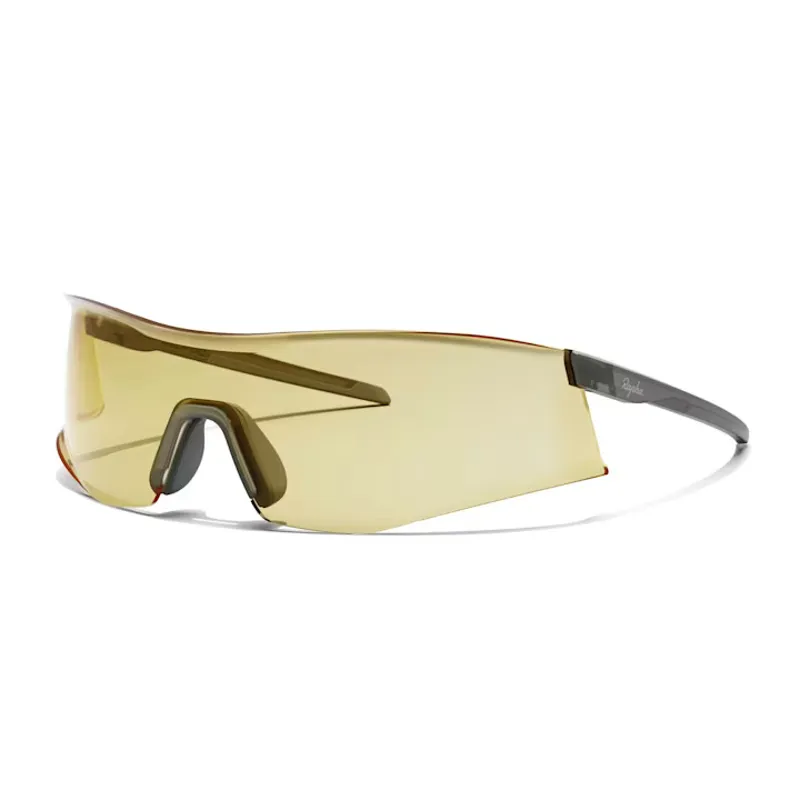 Rapha Letras Cycling Glasses in Sedona Sage and Yellow-1