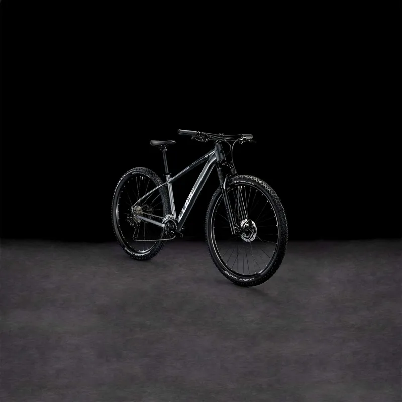 Cube Aim SLX Hardtail Mountain Bike in Graphite and Metal-7