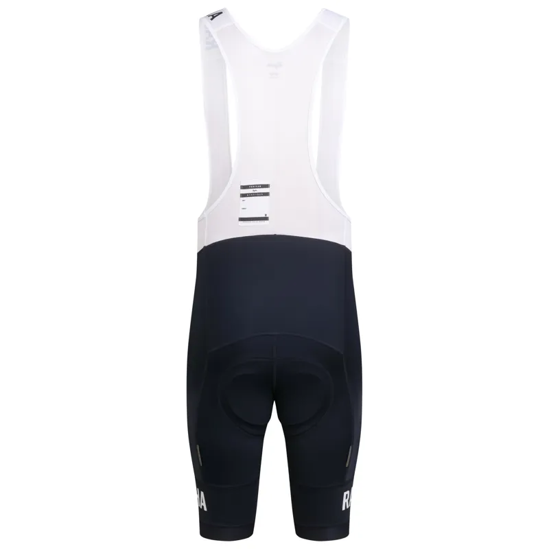 Rapha Men's Pro Team Training Bib Shorts in Dark Navy and White-1
