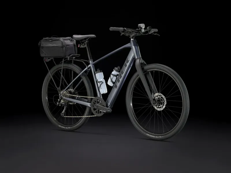 TREK Dual Sport+ 2 LT 250Wh Electric Hybrid Bike in Galactic Grey-11