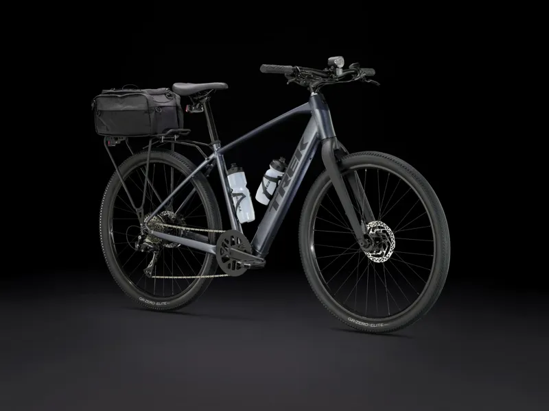 TREK Dual Sport+ 2 LT 250Wh Electric Hybrid Bike in Hex Blue-11