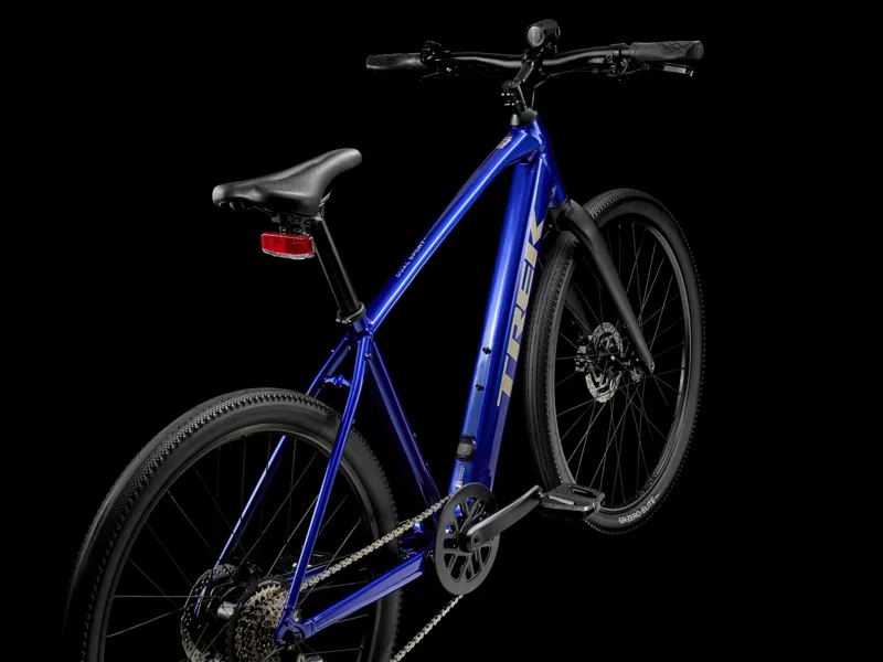 TREK Dual Sport+ 2 LT 250Wh Electric Hybrid Bike in Hex Blue-1
