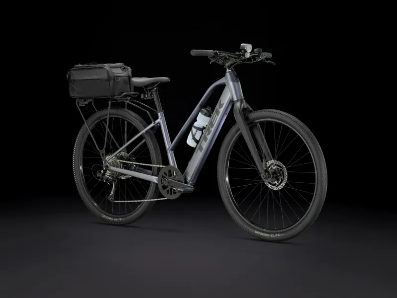 TREK Dual Sport+ 2 Stagger LT 250Wh Electric Hybrid Bike in Galactic Grey-11