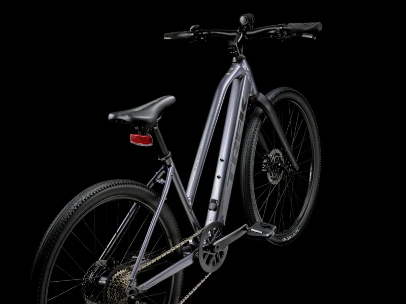TREK Dual Sport+ 2 Stagger LT 250Wh Electric Hybrid Bike in Galactic Grey-1