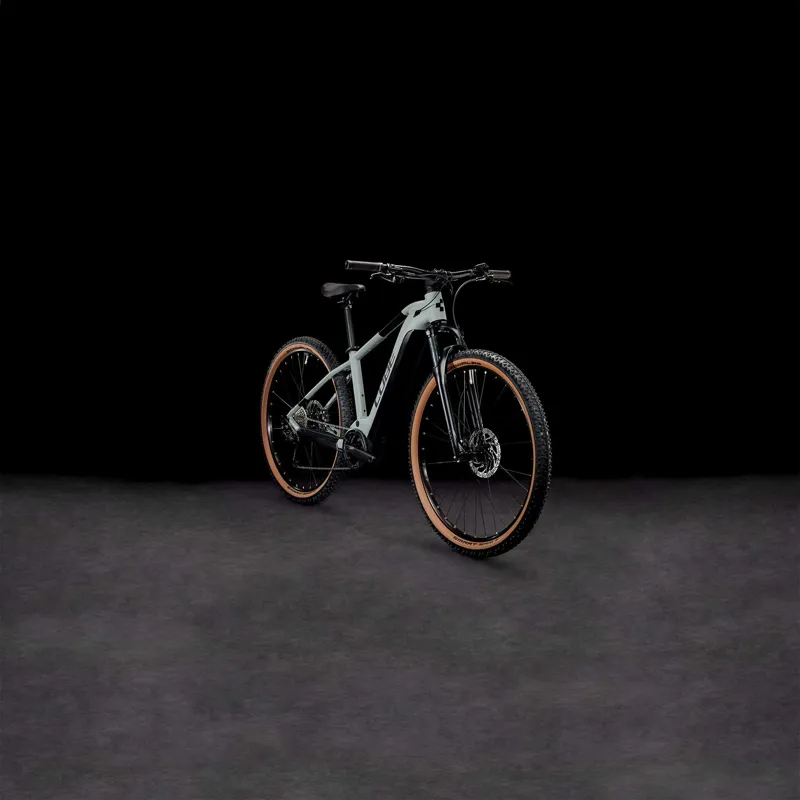 Cube Reaction Hybrid Performance 625Wh Electric Mountain Bike in Grey and Black-9