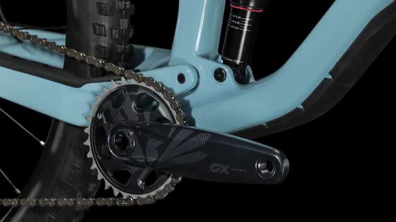 Cube Stereo ONE44 C:62 Pro Full Suspension Mountain Bike in Mayablue and Black-6