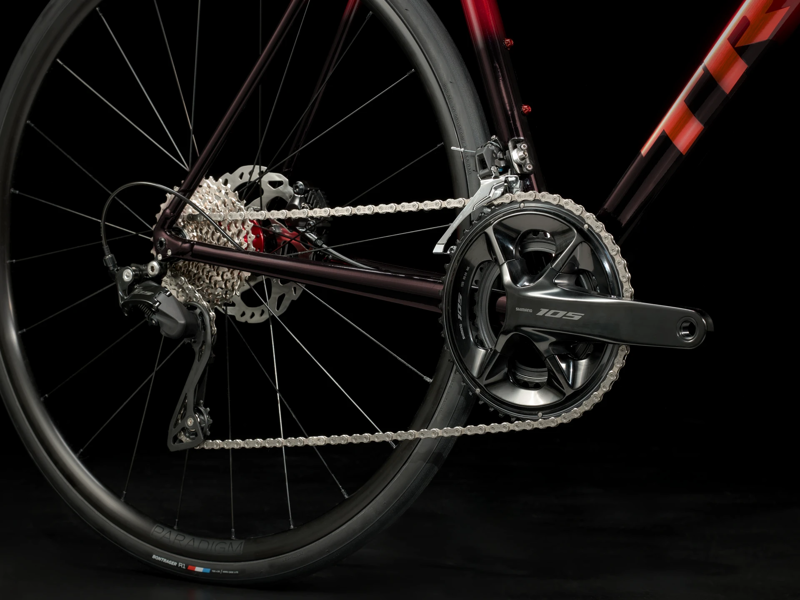 TREK Emonda ALR 5 Road Bike in Crimson to Dark Carmine Fade-8