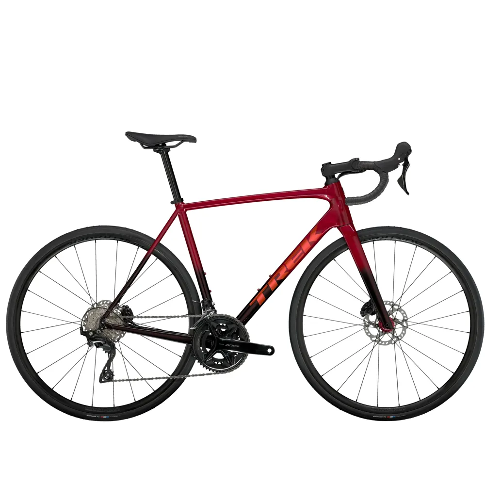 Team Cycles Trek TREK Emonda ALR 5 Road Bike in Crimson to Dark Carmine Fade | Interest FREE Finance & Online Refund Policy.
