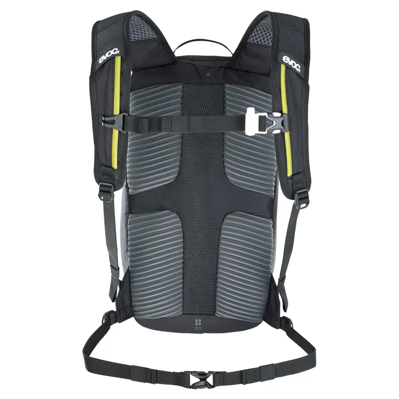 Evoc Ride Performance 8L Backpack and 2L Bladder in Black-1