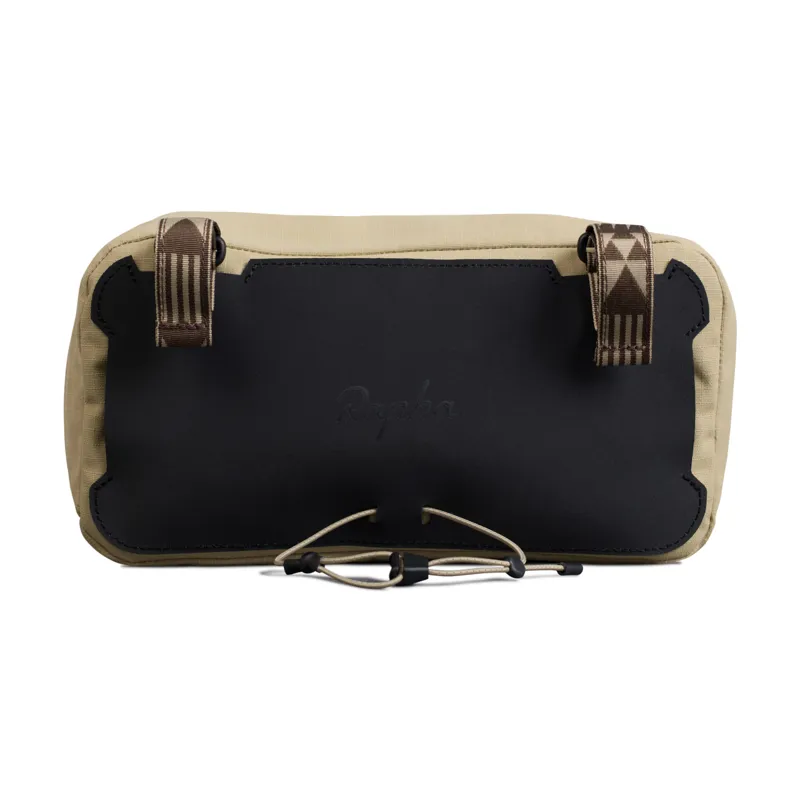 Rapha Explore Bar Bag in Tan and Deep Coffee-1