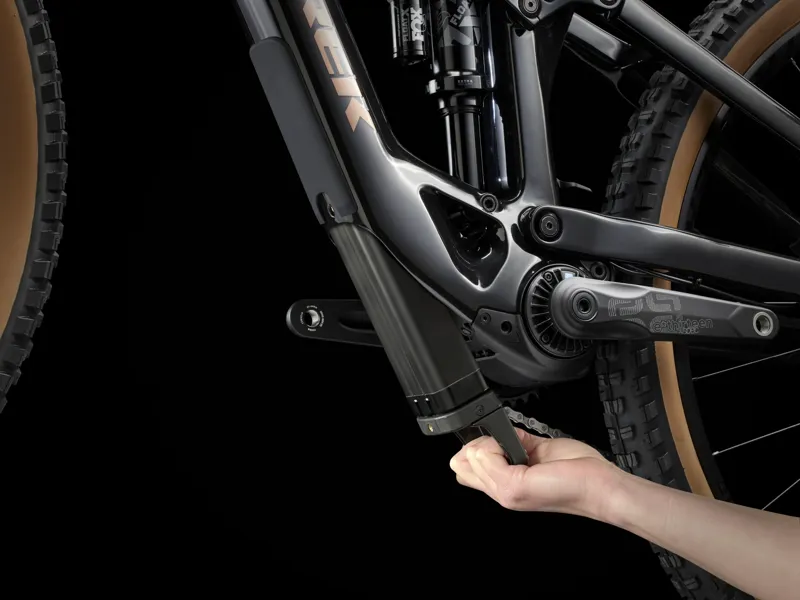 TREK Fuel EXe 9.7 360Wh Full Suspension Electric Mountain Bike in Deep Smoke-9