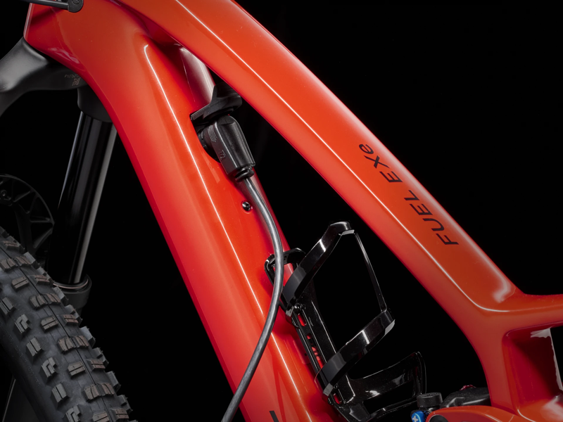 TREK Fuel EXe 9.7 360Wh Full Suspension Electric Mountain Bike in Lava-5
