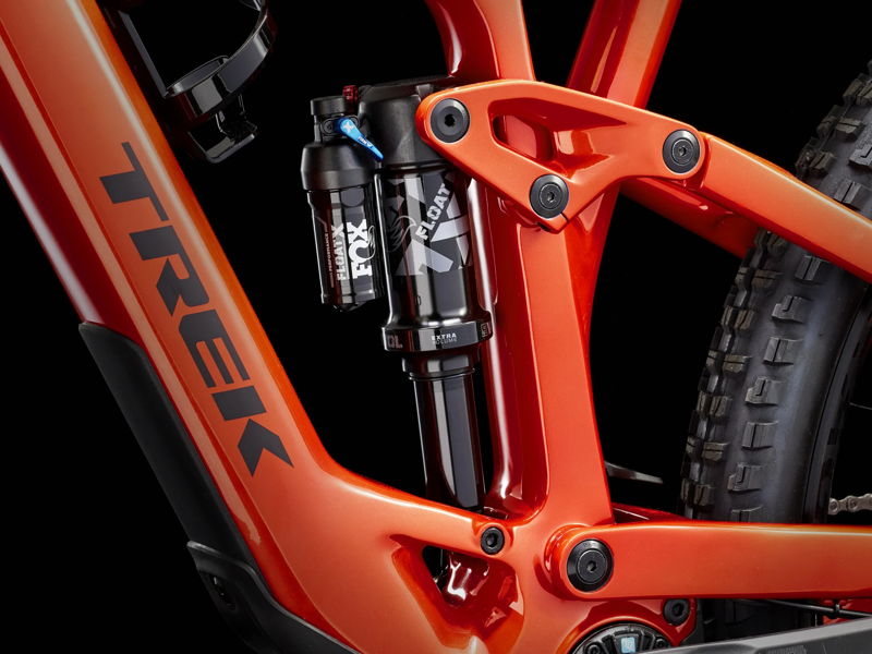 TREK Fuel EXe 9.7 360Wh Full Suspension Electric Mountain Bike in Lava-8
