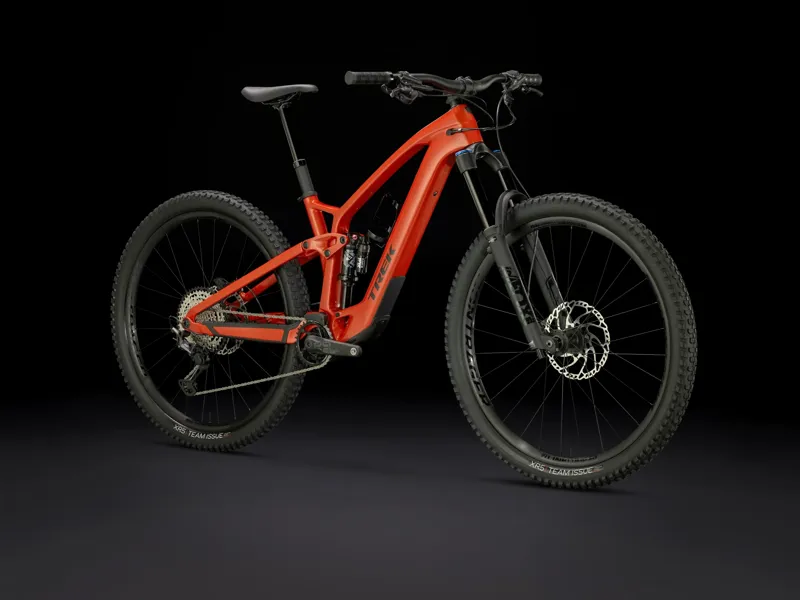 TREK Fuel EXe 9.7 360Wh Full Suspension Electric Mountain Bike in Lava-11
