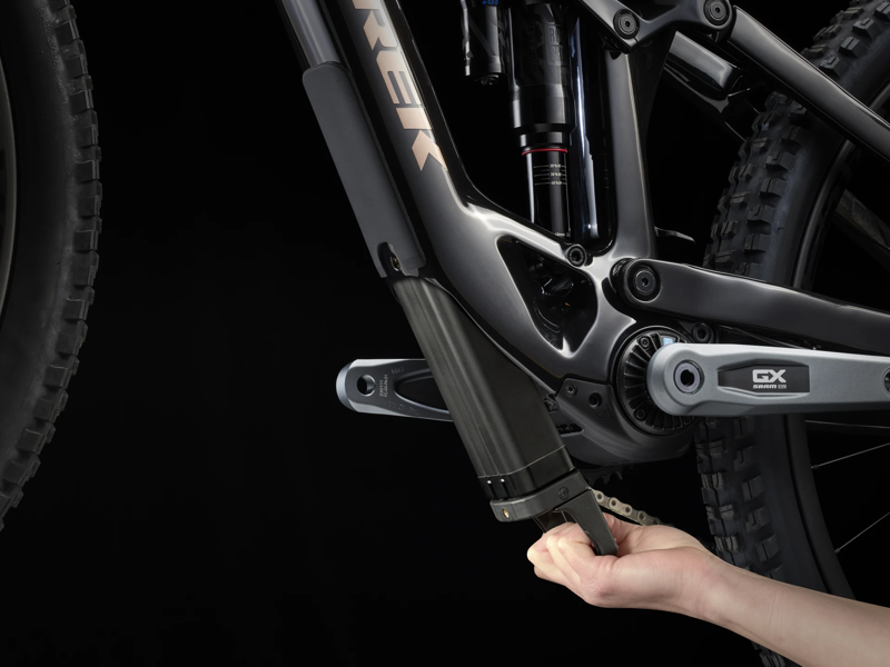 TREK Fuel EXe 9.8 GX AXS T-Type 360Wh Full Suspension Electric Mountain Bike in Deep Smoke-9