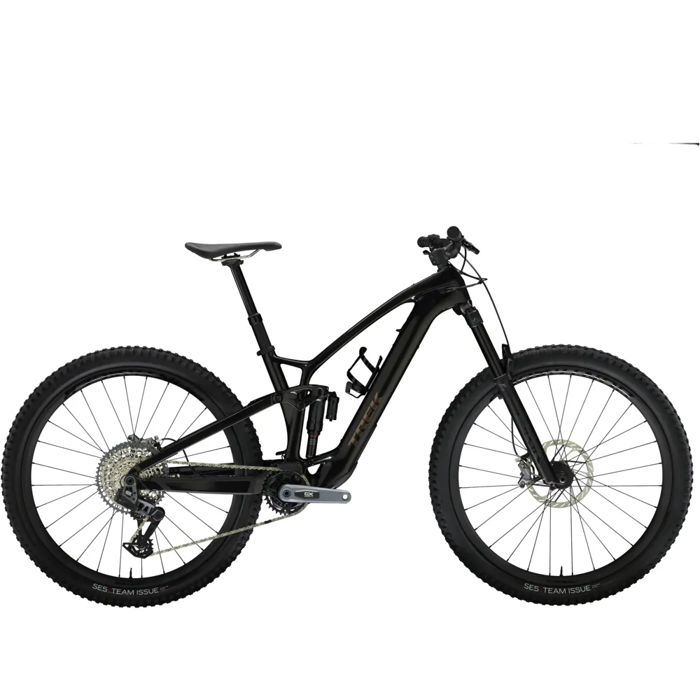 Team Cycles Trek TREK Fuel EXe 9.8 GX AXS T-Type 360Wh Full Suspension Electric Mountain Bike in Deep Smoke | Interest FREE Finance & Online Refund Policy.