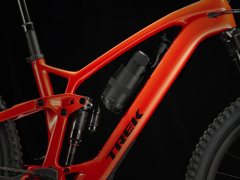 TREK Fuel EXe 9.8 GX AXS T-Type 360Wh Full Suspension Electric Mountain Bike in Lava-1