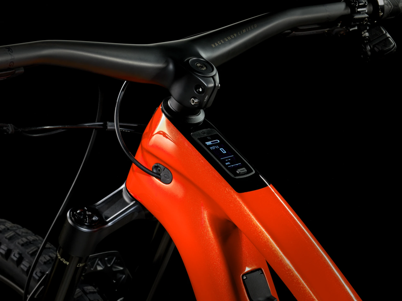 TREK Fuel EXe 9.8 GX AXS T-Type 360Wh Full Suspension Electric Mountain Bike in Lava-3