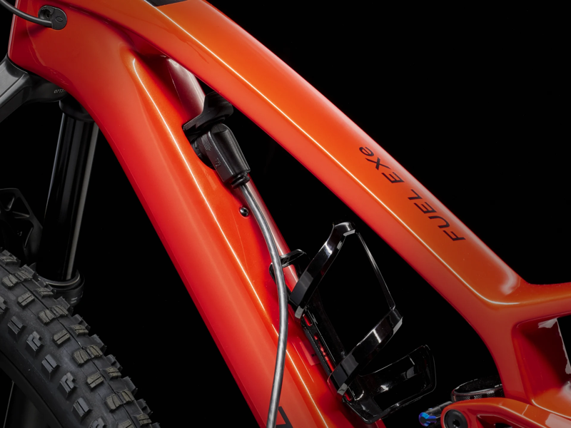 TREK Fuel EXe 9.8 GX AXS T-Type 360Wh Full Suspension Electric Mountain Bike in Lava-5