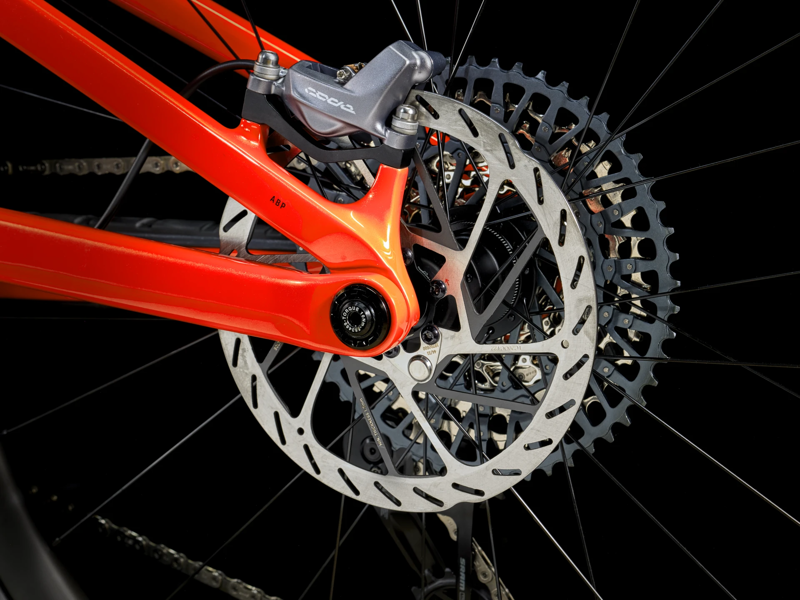 TREK Fuel EXe 9.8 GX AXS T-Type 360Wh Full Suspension Electric Mountain Bike in Lava-7