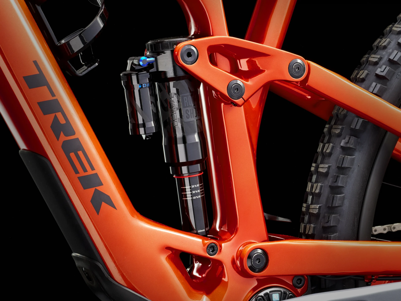 TREK Fuel EXe 9.8 GX AXS T-Type 360Wh Full Suspension Electric Mountain Bike in Lava-8