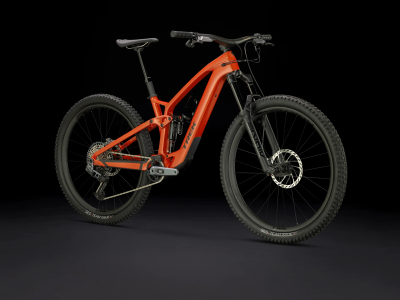 TREK Fuel EXe 9.8 GX AXS T-Type 360Wh Full Suspension Electric Mountain Bike in Lava-11