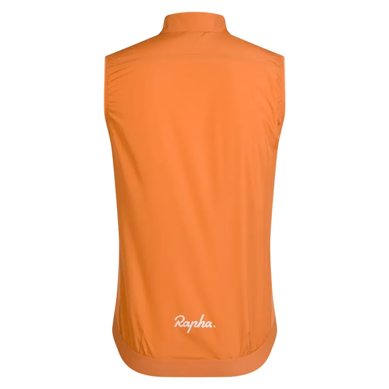 Rapha Men's Core Gilet in Dusted Orange and White-1
