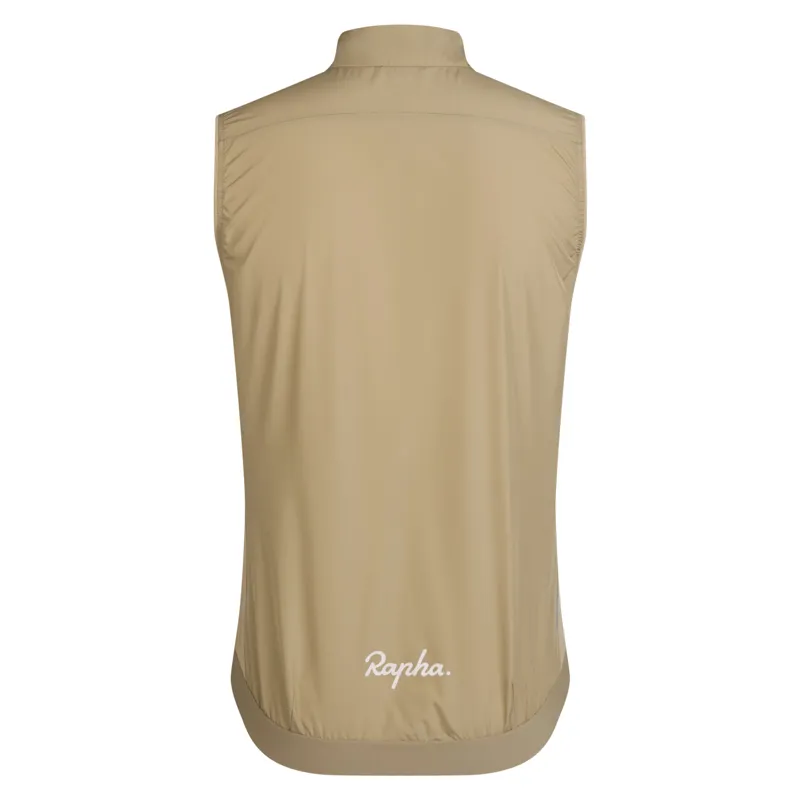 Rapha Men's Core Gilet in Tan and White-1