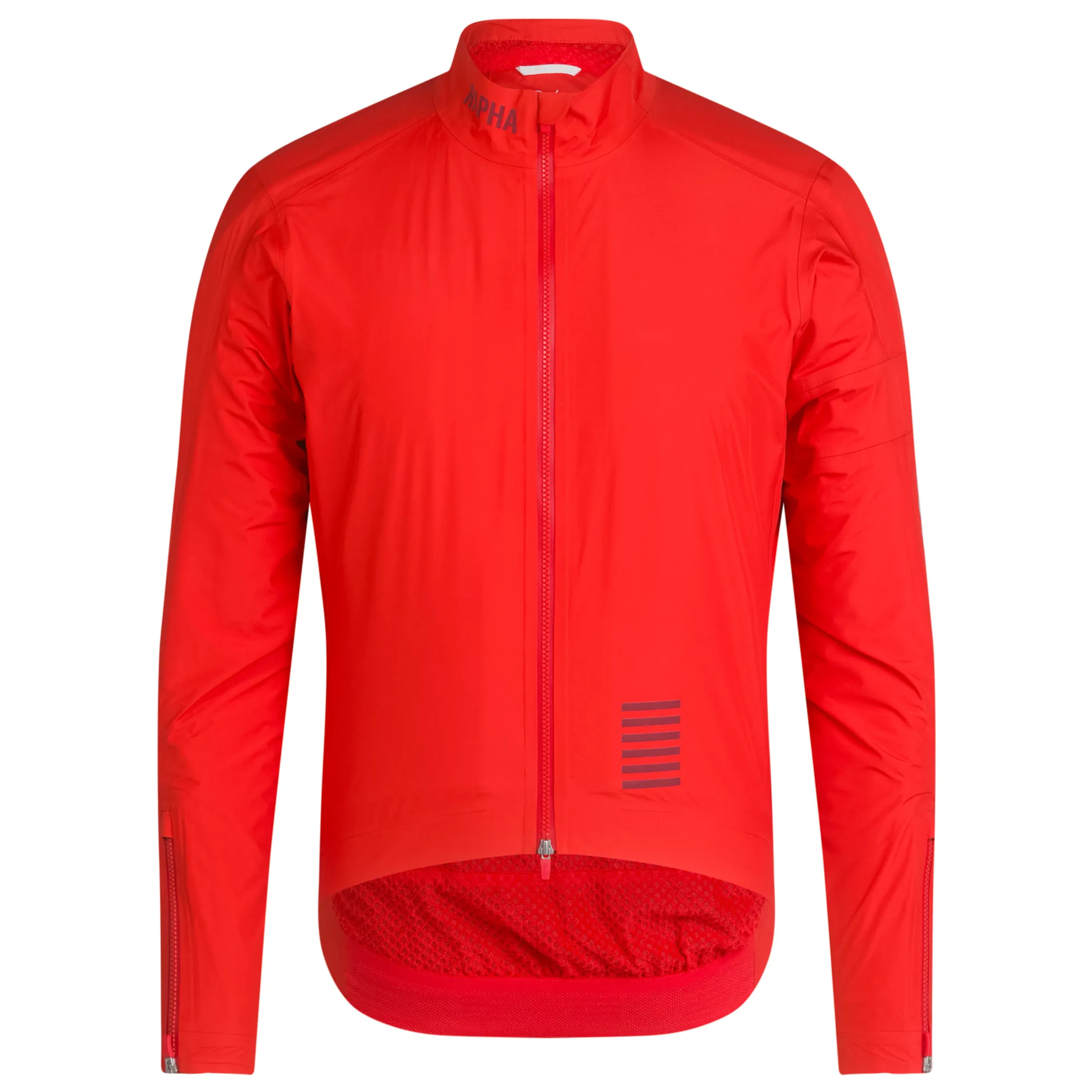Rapha Men's Pro Team Insulated GORE-TEX Rain Jacket in Red Rapha Men's Pro Team Insulated GORE-TEX Rain Jacket in Red