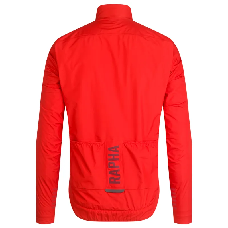 Rapha Men's Pro Team Insulated GORE-TEX Rain Jacket in Red-2