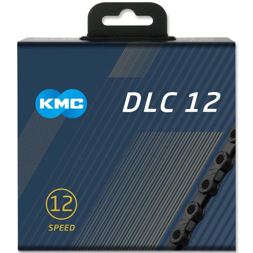 Team Cycles Kmc KMC X12 DLC 126L12 Speed Chain in Black | Interest FREE Finance & Online Refund Policy.