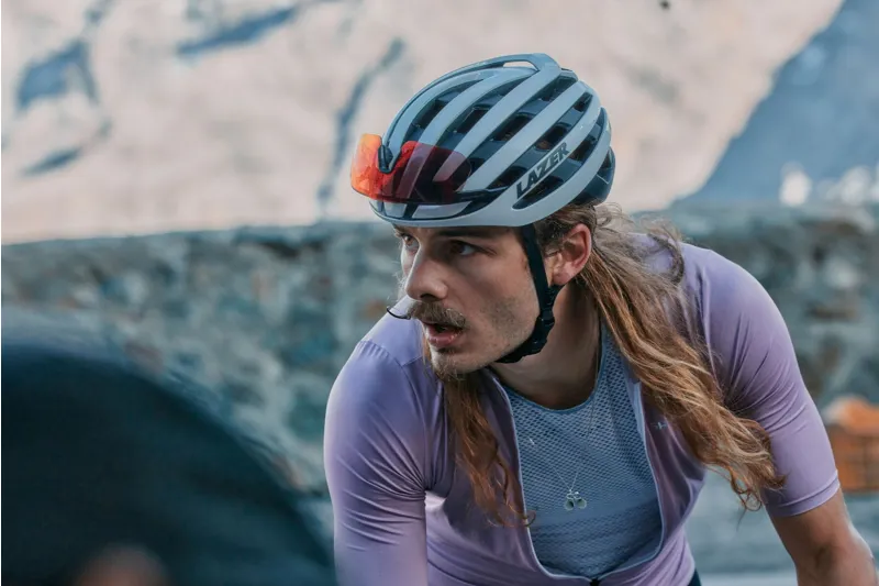 Lazer Z1 KinetiCore Helmet in White-6