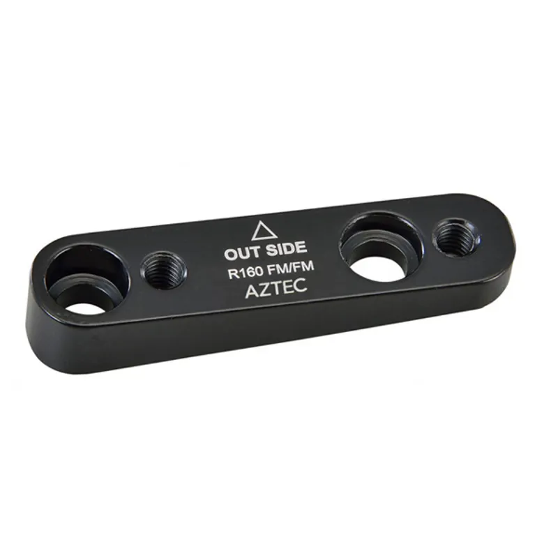 Aztec FlatFlat 160mm Rear Caliper Brake Adapter in Black