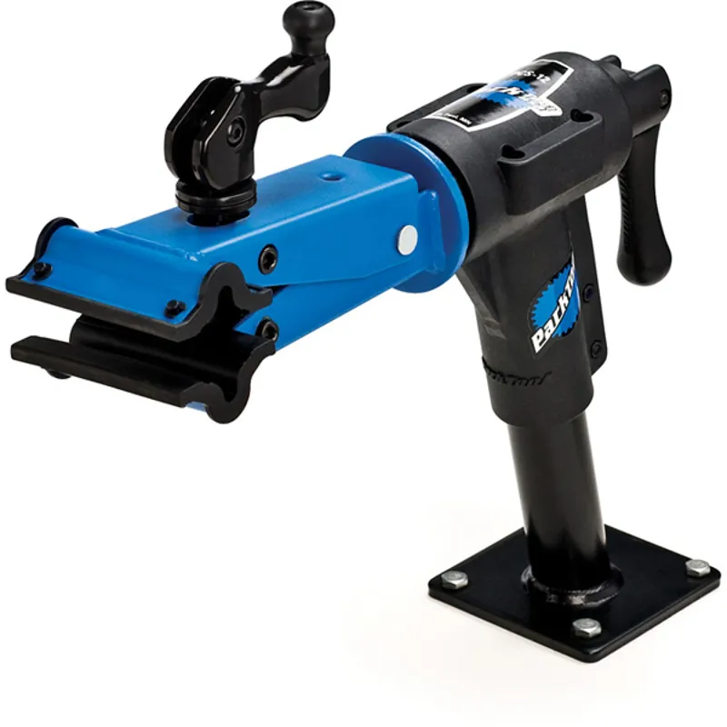 Park Tool PCS12 Home Mechanic Bench Mount Repair Stand in Blue