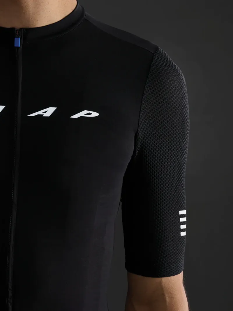 MAAP Evade Pro Base 2.0 Short Sleeve Cycling Jersey in Black-5