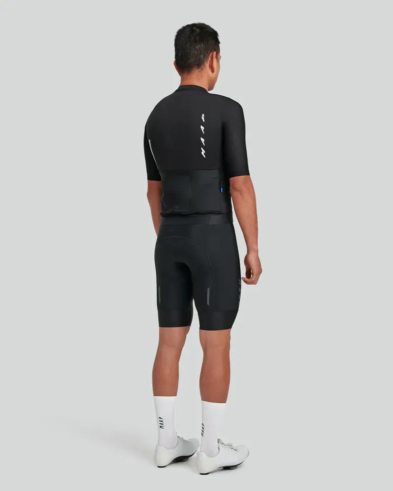 MAAP Evade Pro Base 2.0 Short Sleeve Cycling Jersey in Black-3