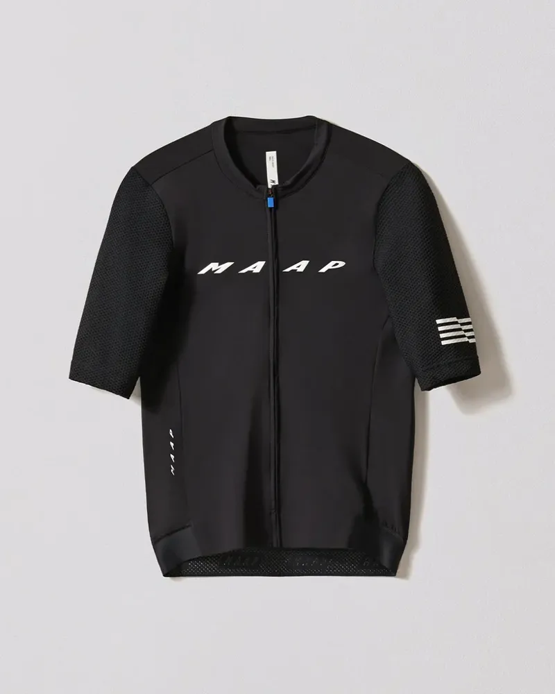 MAAP Evade Pro Base 2.0 Short Sleeve Cycling Jersey in Black-1