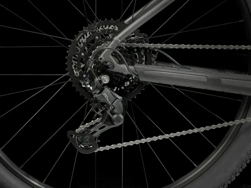 TREK Marlin 5 Gen 3 Hardtail Mountain Bike in Matte Dnister Black-1