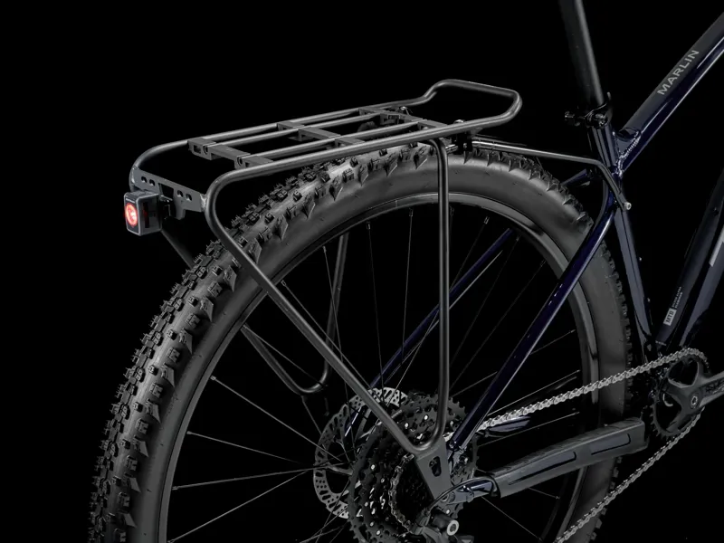 TREK Marlin 6 Gen 3 Hardtail Mountain Bike in Rage Red to Deep Dark Blue Fade-8