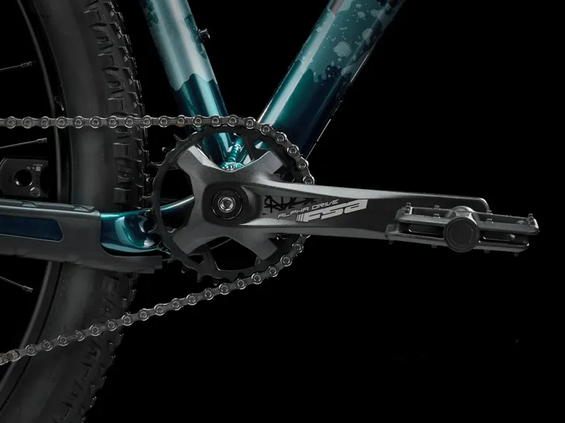 TREK Marlin 6 Gen 3 Hardtail Mountain Bike in Miami Green to Dark Aquatic Fade-2