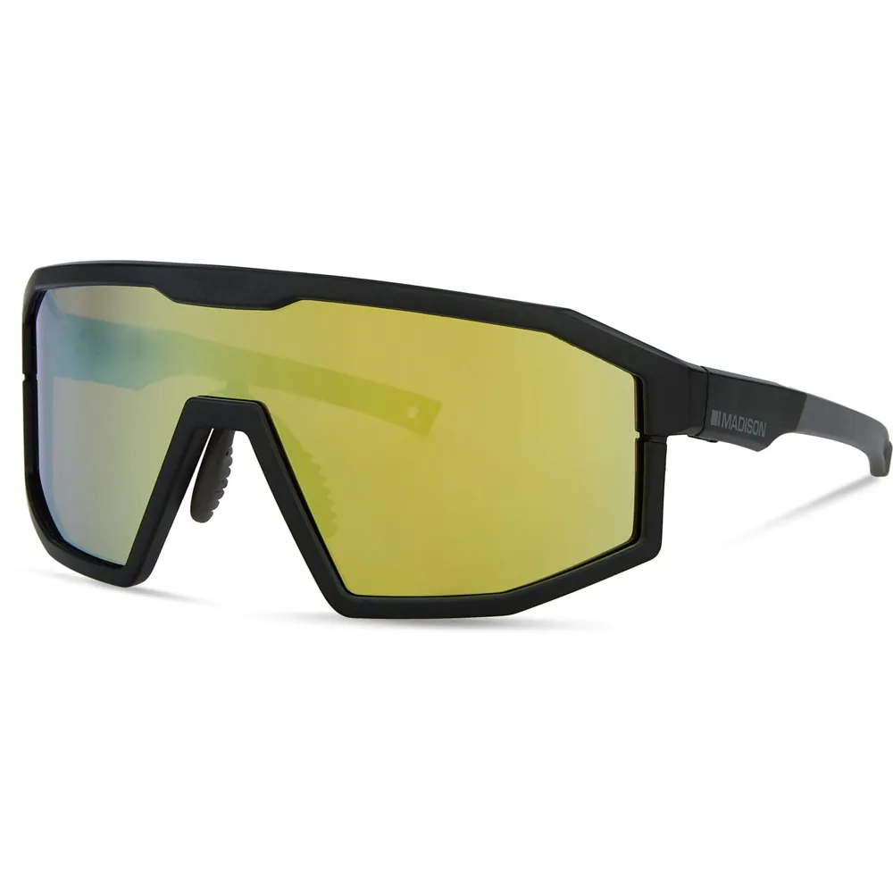 Team Cycles Madison Eyewear Madison Enigma Glasses in Matte Black | Interest FREE Finance & Online Refund Policy.