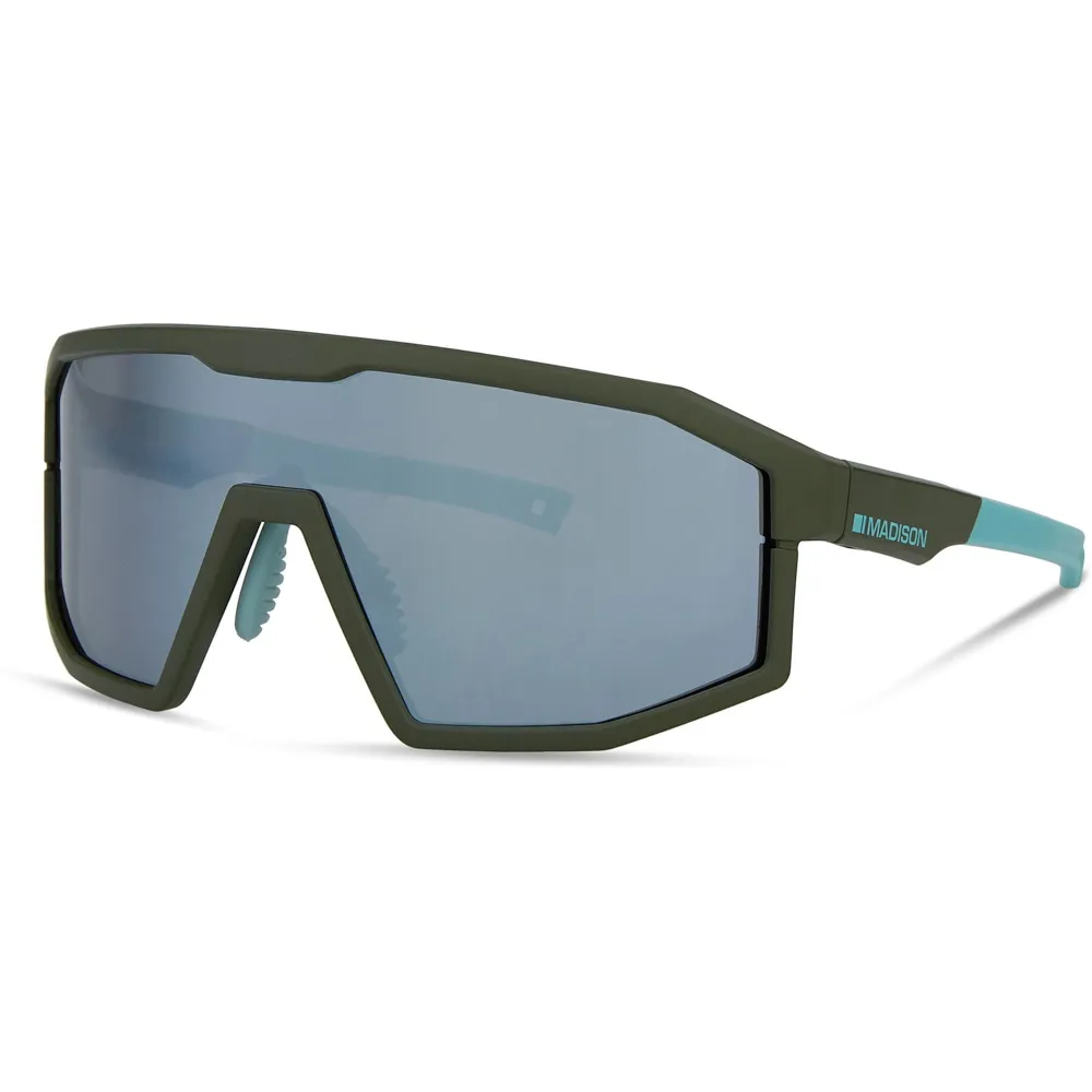 Team Cycles Madison Eyewear Madison Enigma Glasses in Matte Olive | Interest FREE Finance & Online Refund Policy.