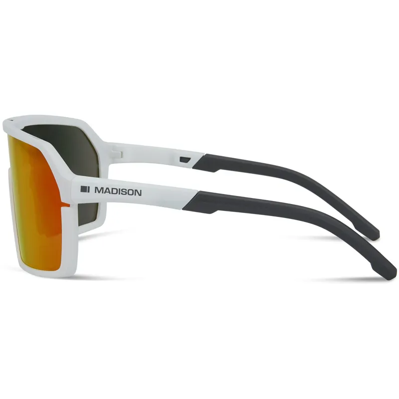 Madison Crypto Sunglasses in Gloss White-1