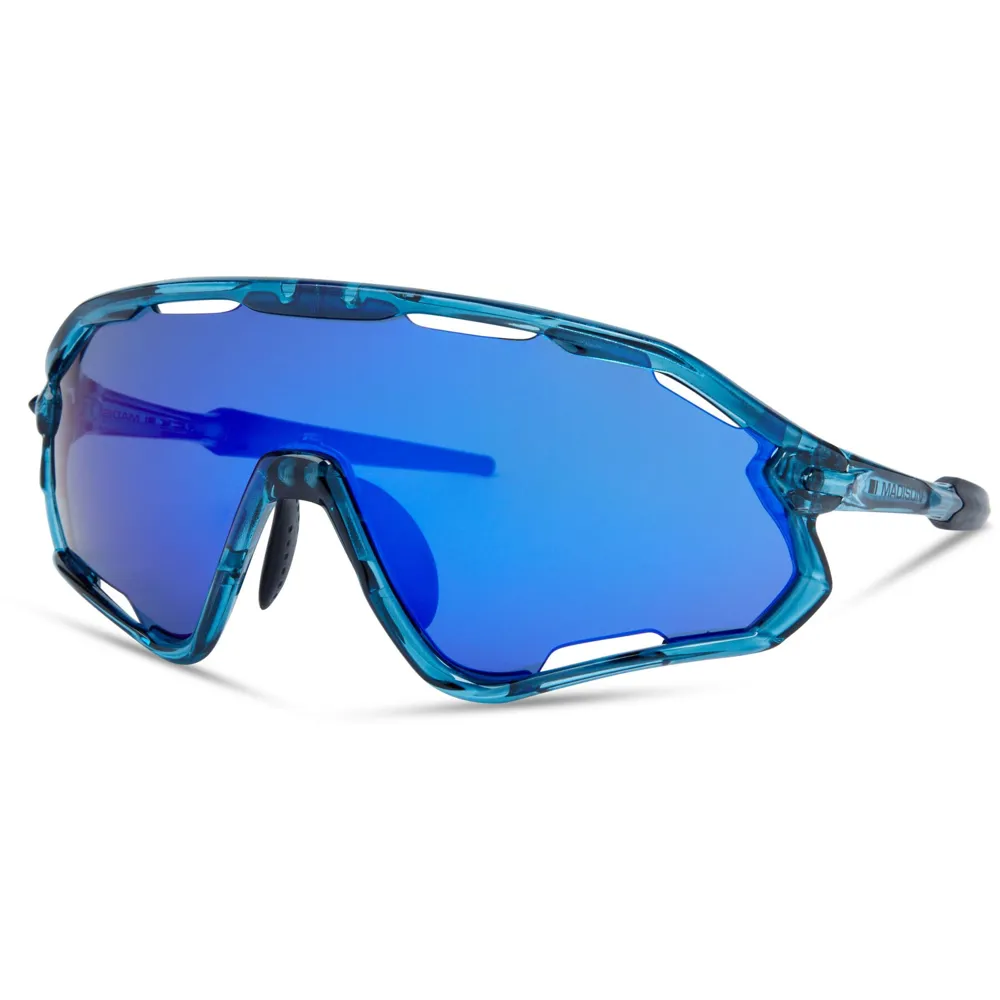 Team Cycles Madison Eyewear Madison Code BreakerII Sunglasses in Crystal Gloss Blue | Interest FREE Finance & Online Refund Policy.