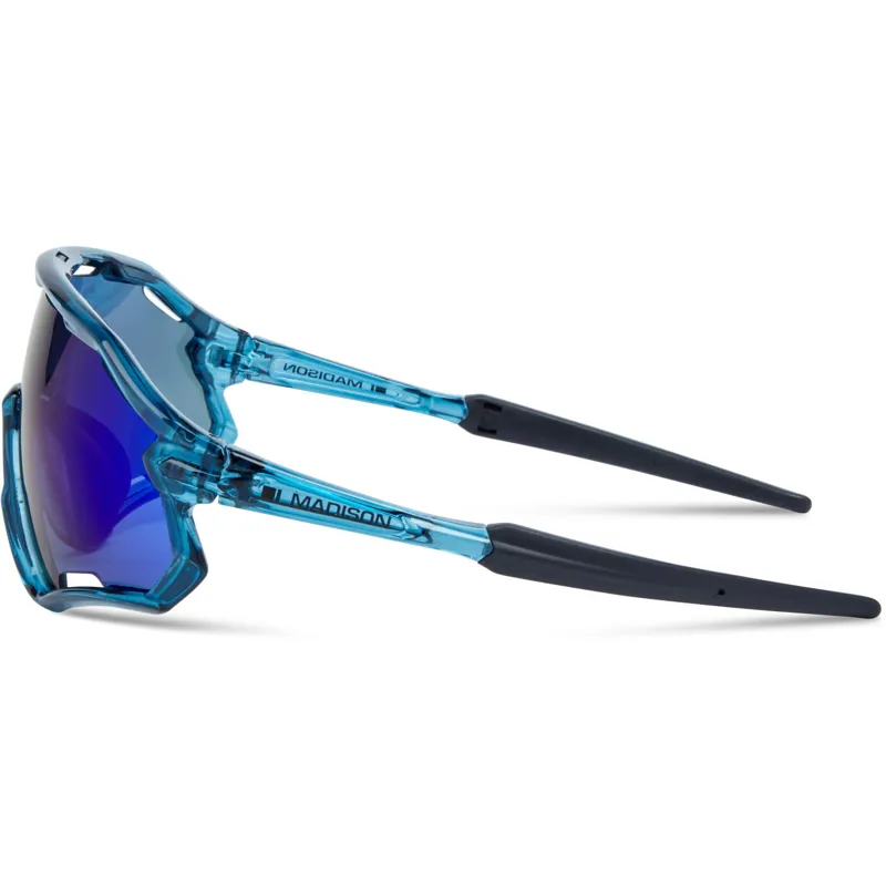 Madison Code BreakerII Sunglasses in Crystal Gloss Blue-1
