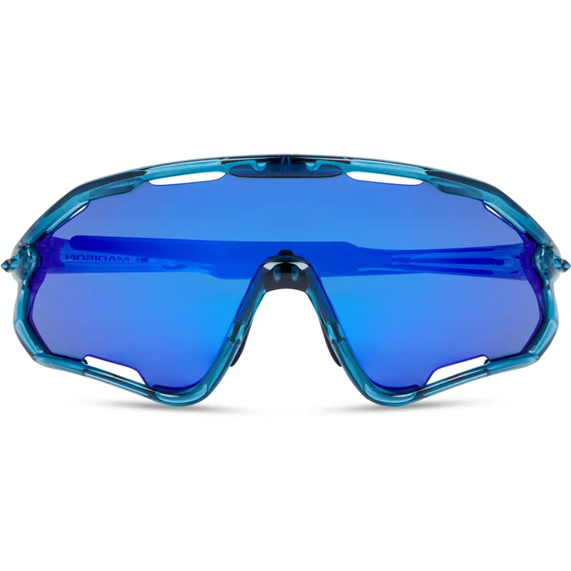Madison Code BreakerII Sunglasses in Crystal Gloss Blue-4