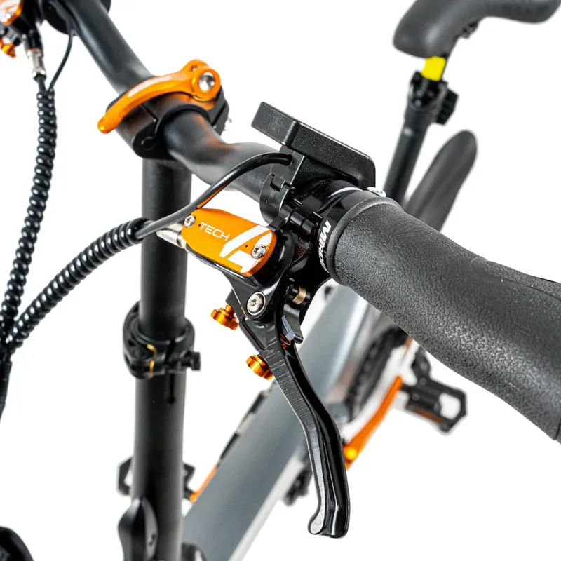 MiRiDER One Hope Edition 252Wh Folding Electric Bike in Onyx Grey-1