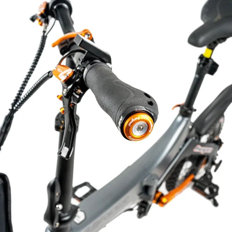 MiRiDER One Hope Edition 252Wh Folding Electric Bike in Onyx Grey-2