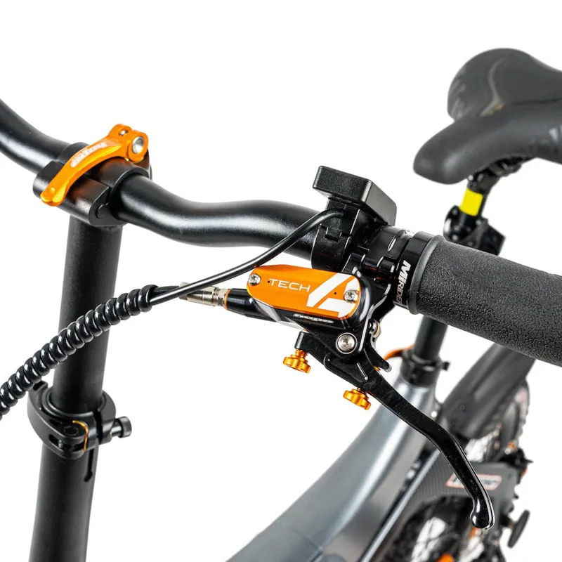 MiRiDER One Hope Edition 252Wh Folding Electric Bike in Onyx Grey-3
